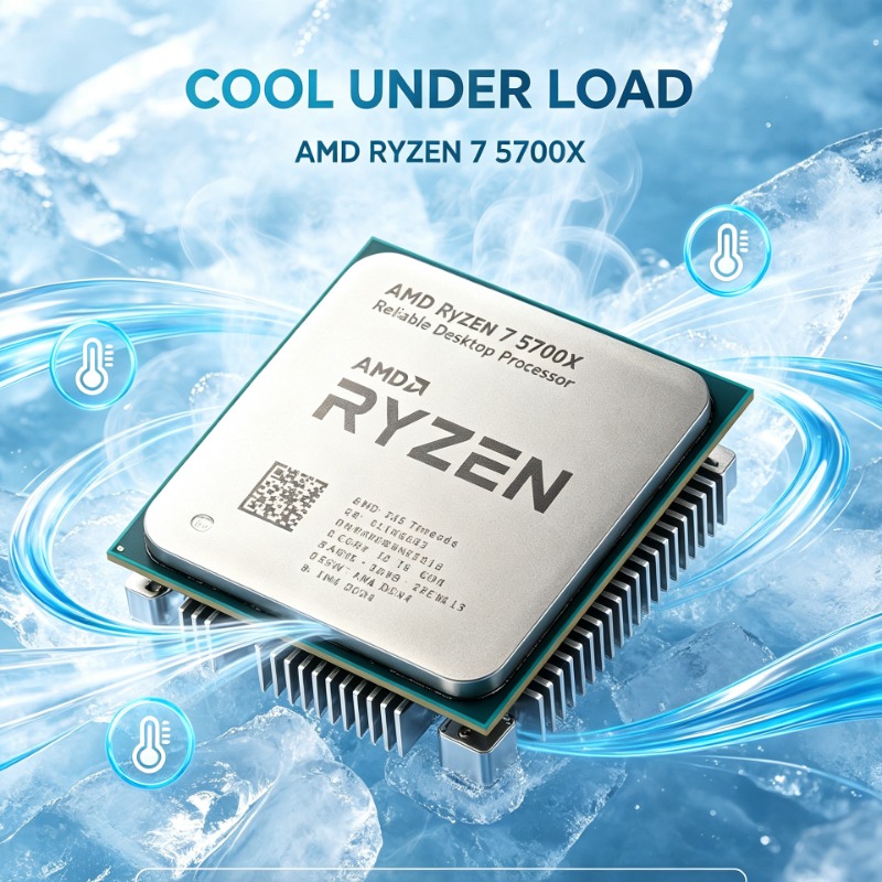 Amd Cpu Ryzen 7 - Procesor zamienny do systemu AM4 AMD