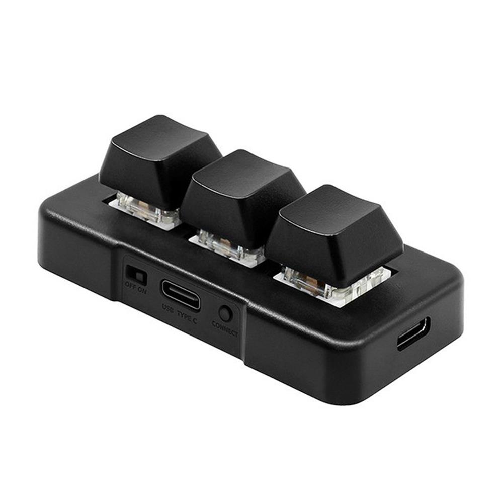 Keyboard Gaming Blue Switch - MK321-Pro mała klawiatura 3-klawiszowa dostosowana klawiatura