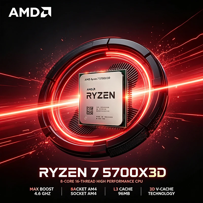 Amd Cpu Ryzen 7 - AMD Ryzen 7 5700X3D Procesor do