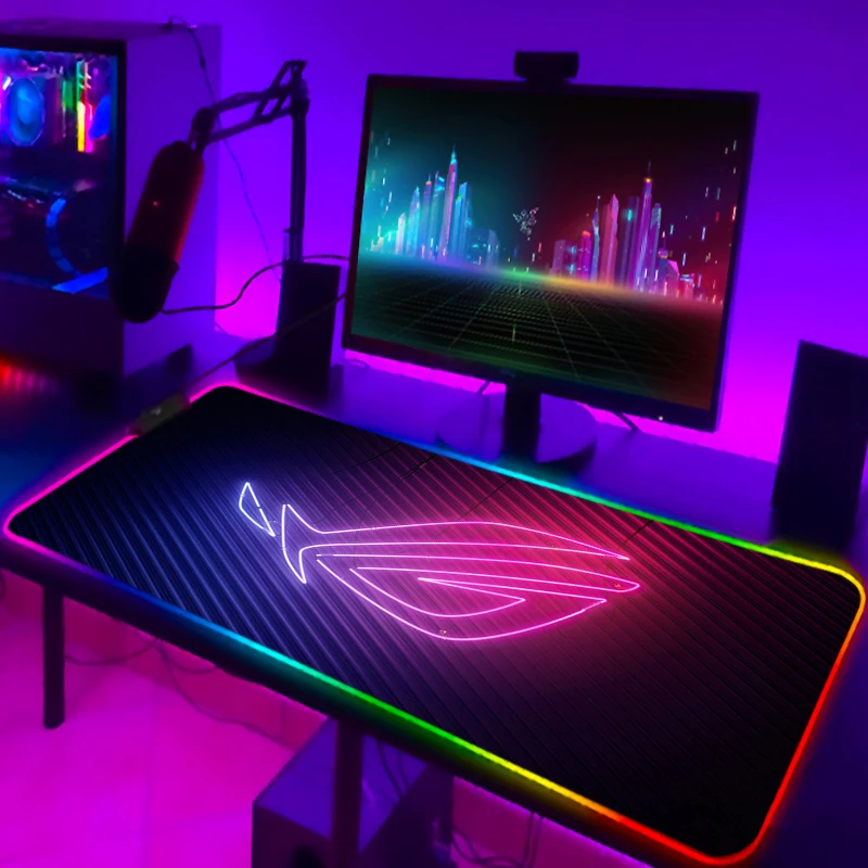 Gaming Keyboard No Rgb - Podkładka pod mysz RGB Cool ROG
