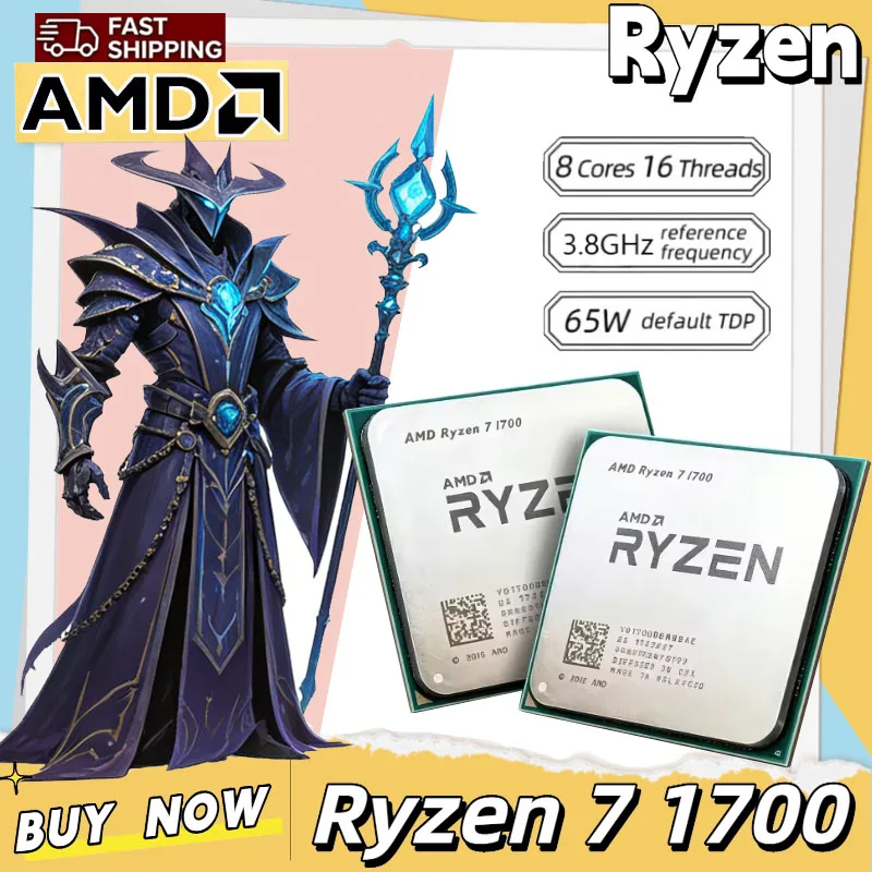 Amd Cpu Ryzen 7 - AMD Ryzen 7 1700 3.0GHz Ośmiordzeniowy