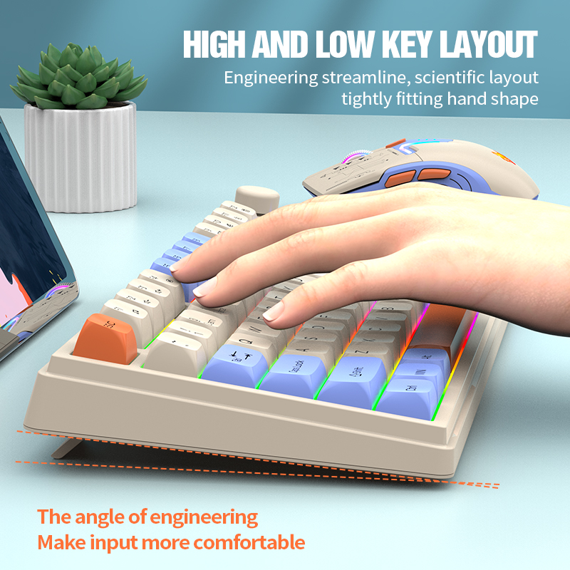 2.4G Bezprzewodowy zestaw klaw – Gaming Keyboard No Rgb recenzja i cena
