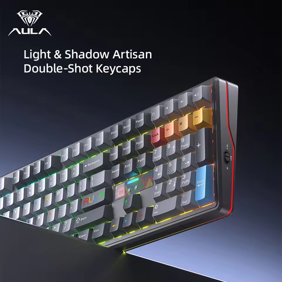 Bezprzewodowa klawiatura gamin – Gaming Keyboard Hot Swappable recenzja i cena