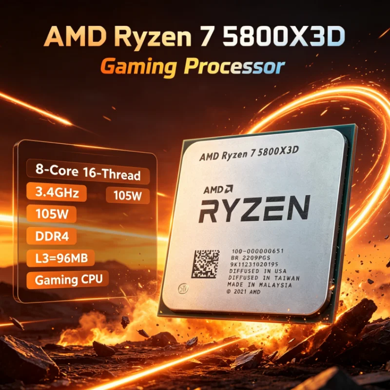 AMD R7 5800X3D 96 MB 8-rdzenio – Amd Cpu Ryzen 7 recenzja i cena