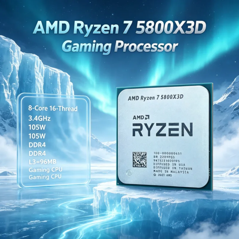 AMD R7 5800X3D 96 MB 8-rdzenio – Amd Cpu Ryzen 7 recenzja i cena
