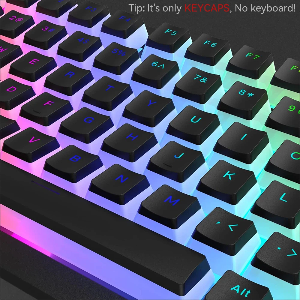 Nowe Pudding PBT Keycapy 129 K – Keyboard Gaming Blue Switch recenzja i cena