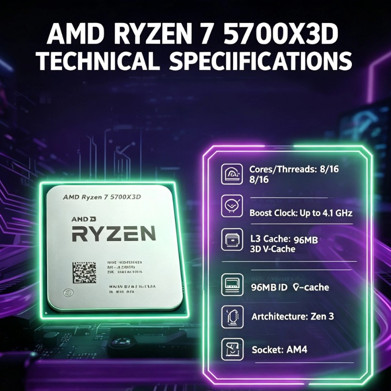Nowy procesor AMD Ryzen 7 5700 – Amd Cpu Ryzen 7 recenzja i cena