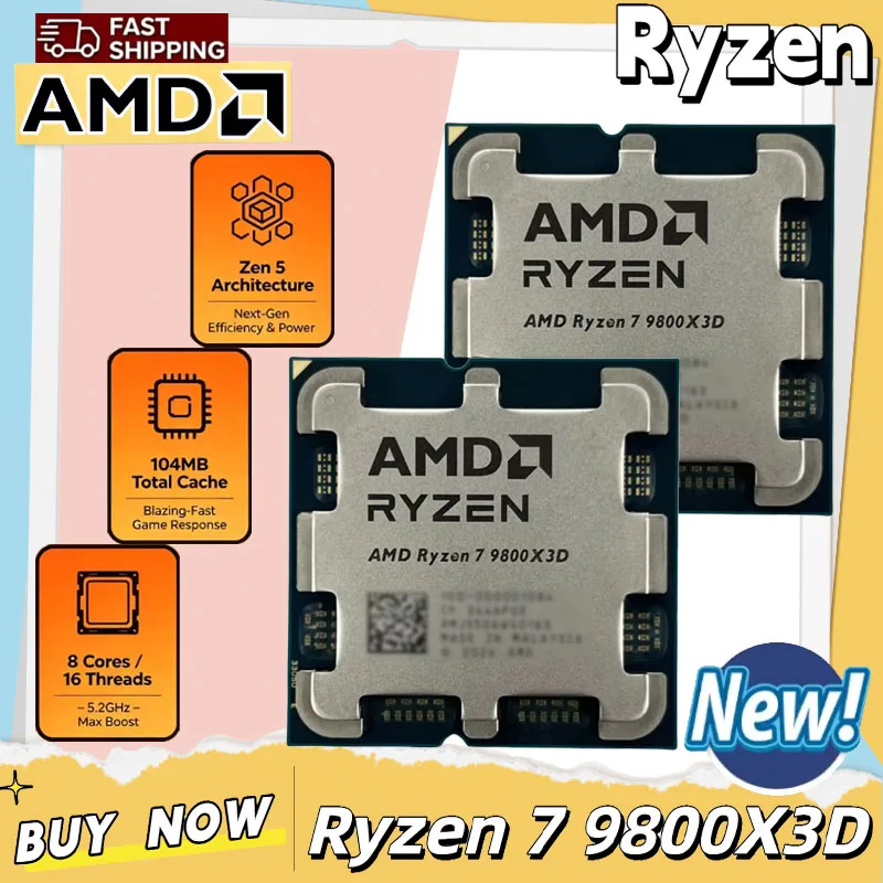 Procesor AMD Ryzen 7 9800X3D d – Amd Cpu Ryzen 7 recenzja i cena