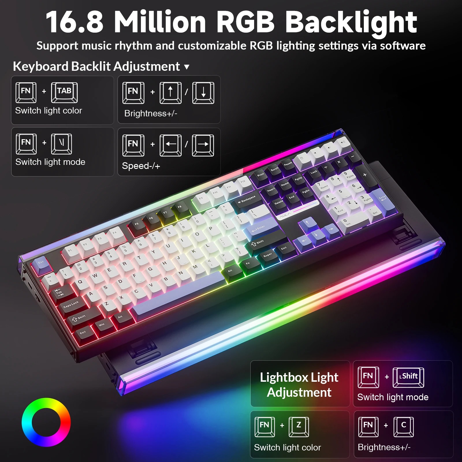 Klawiatura mechaniczna AULA H1 – Gaming Keyboard Hot Swappable recenzja i cena