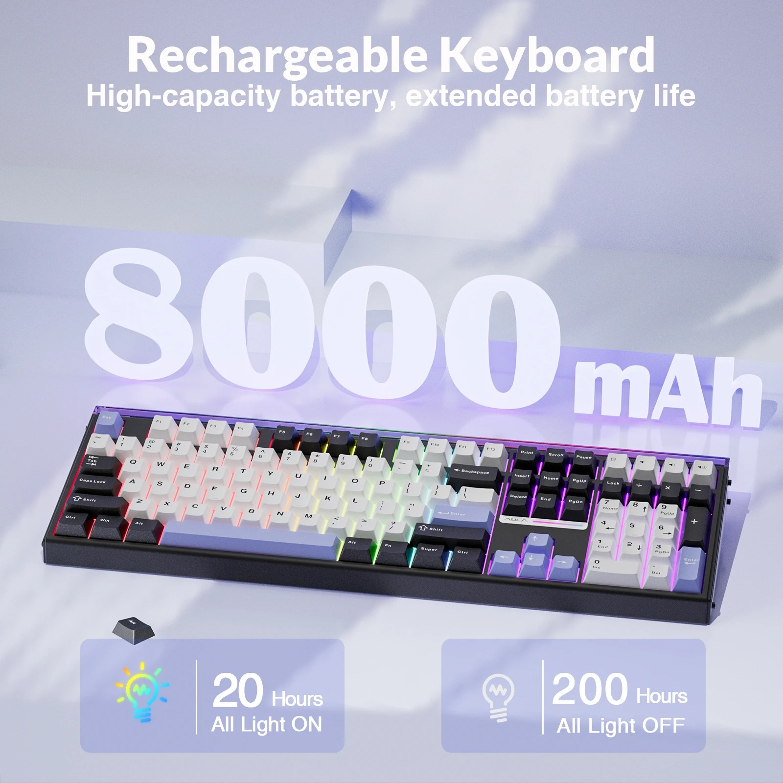 Klawiatura mechaniczna AULA H1 – Gaming Keyboard Hot Swappable recenzja i cena