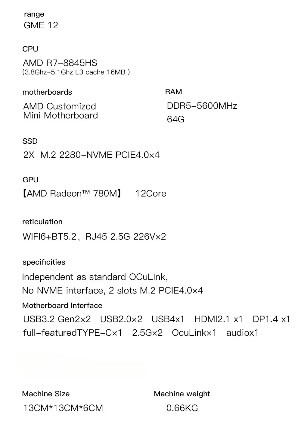 Aoostar GEM12 AMD Ryzen 7 8845 – Amd Cpu Ryzen 7 recenzja i cena