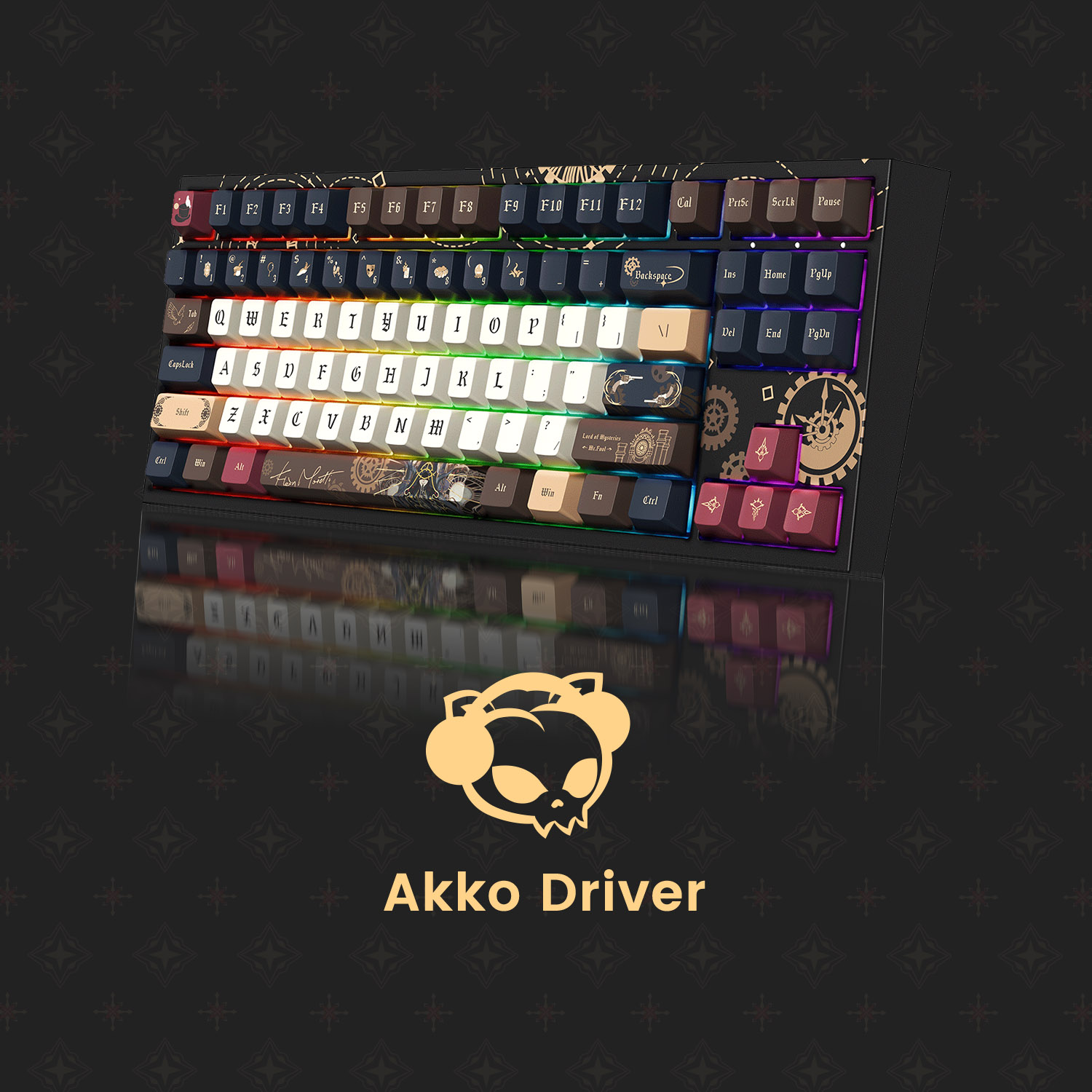 Akko Lord of the Mysteries Bez – Gaming Keyboard Hot Swappable recenzja i cena