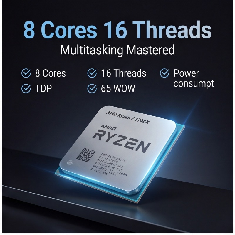 Procesor AMD Ryzen 7 5700X, 65 – Amd Cpu Ryzen 7 recenzja i cena