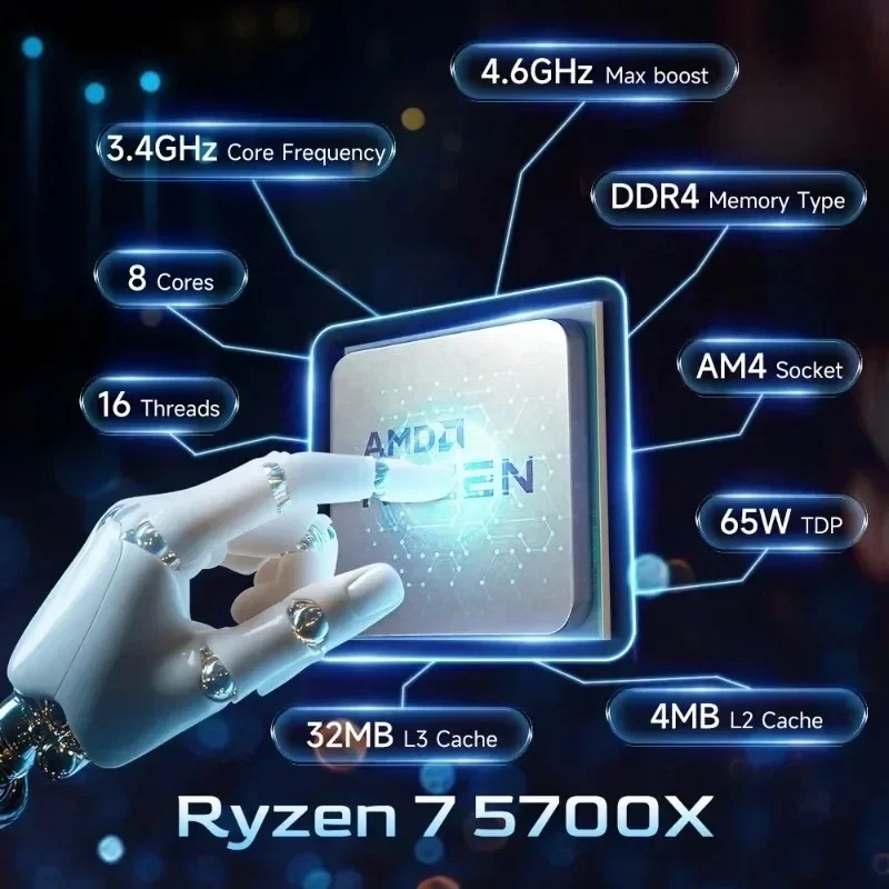 AMD Ryzen 7 5700X 4.6GHz Socke – Amd Cpu Ryzen 7 recenzja i cena